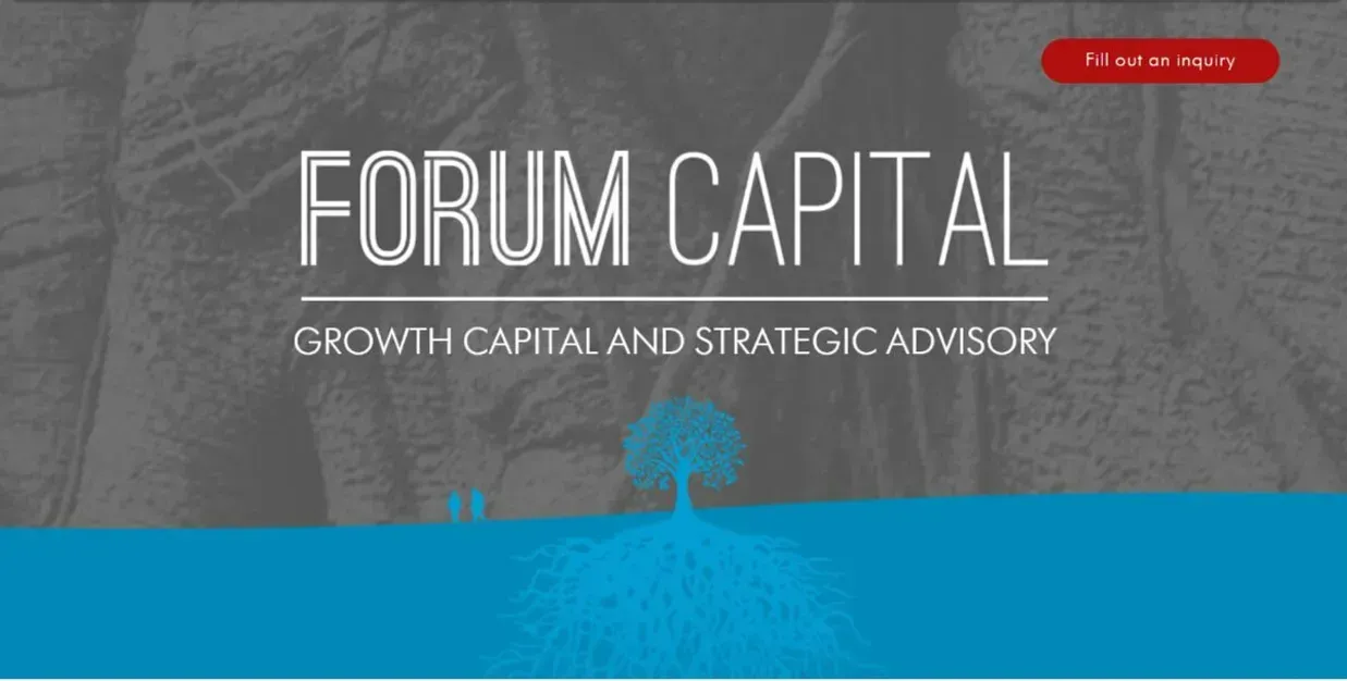 Головна сторінка інвестиційної компанії Forum Capital