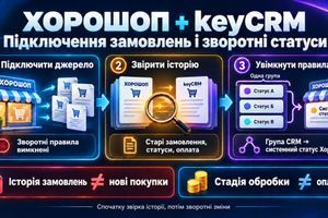 Як налаштувати інтеграцію Хорошопа з CRM фото