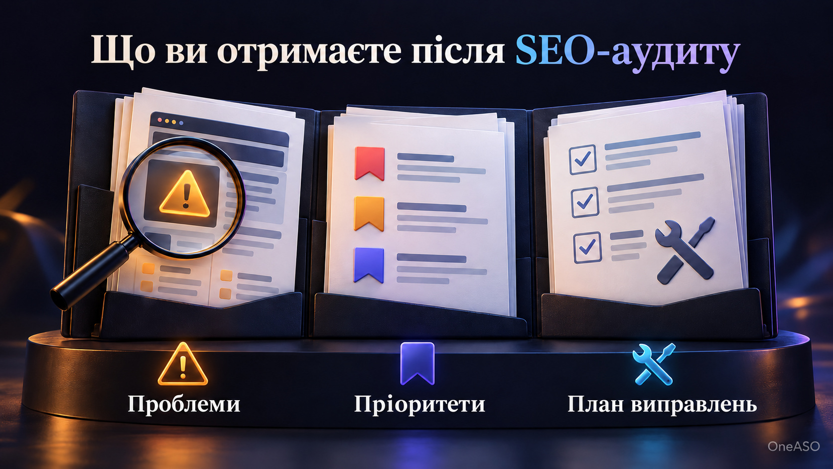 Результат SEO-аудиту: виявлені проблеми, пріоритети та план виправлень